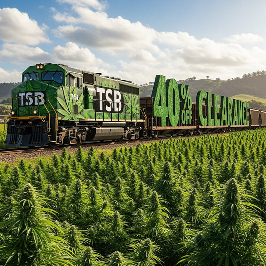 Now Boarding 25 Strains For The 40% Off Clearance Sale!
