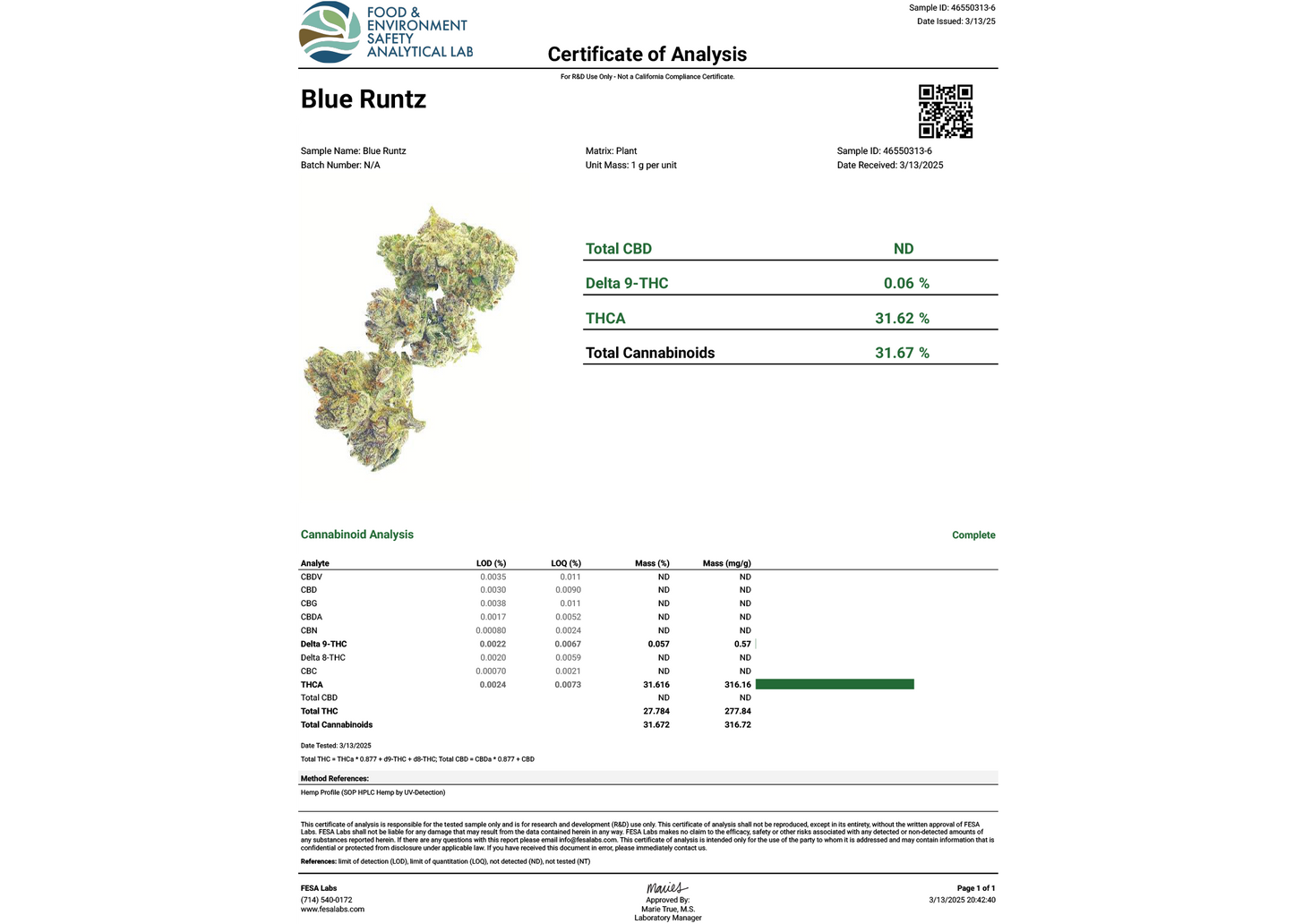 Cheap THCA Flower Half Pound