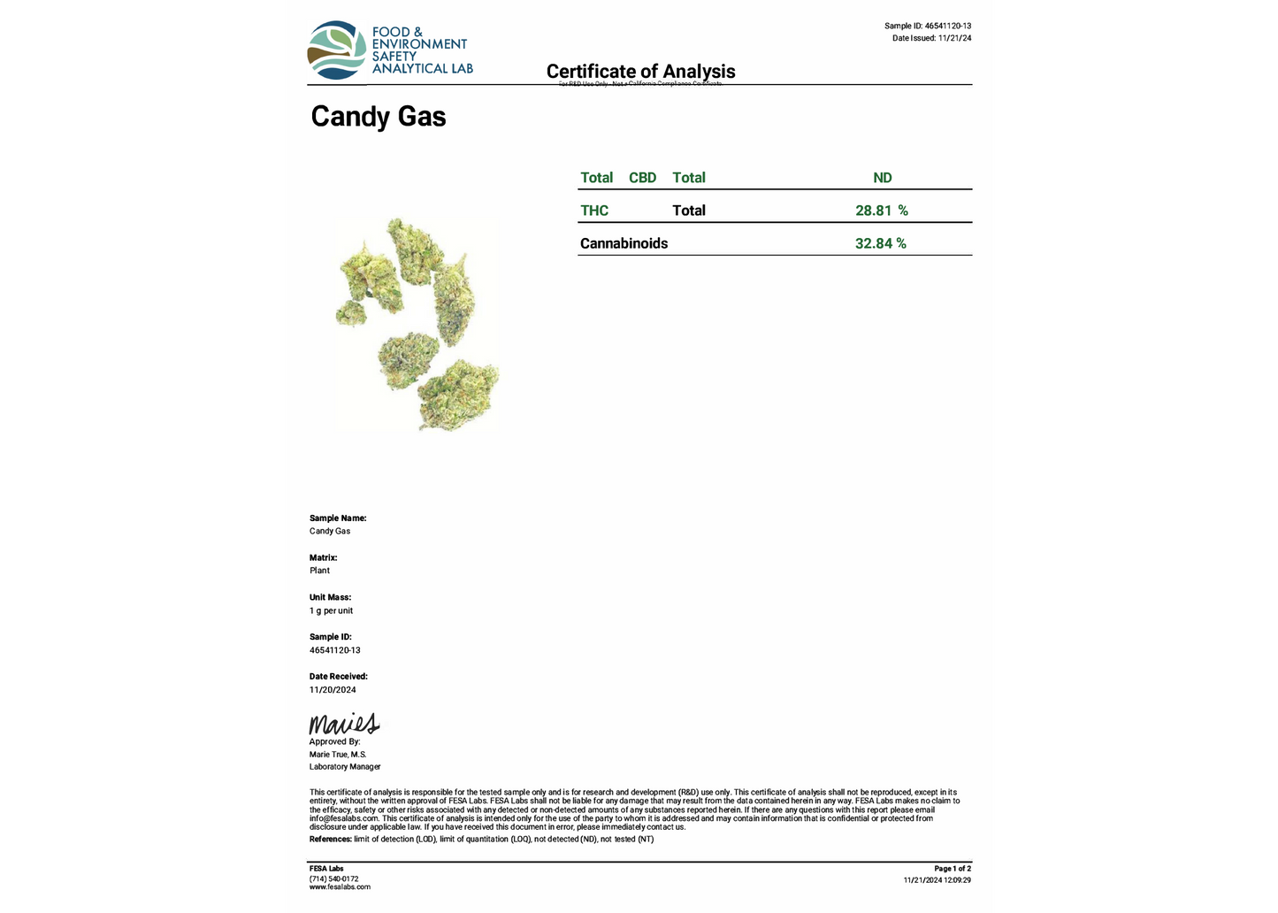 Cheap THCA Flower Pound