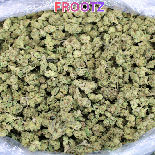 Cleaner Batch Of Frootz THCA Smalls Still At $300 Per LB After Discount!