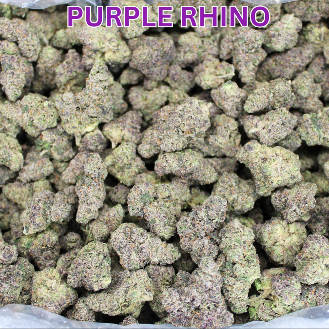 Purple Rhino THCA Flower Added To The Exotic Indoor Express!