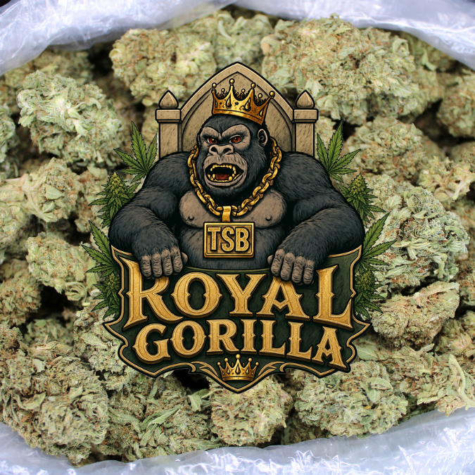 King Of The THCA Jungle Is Back... Royal Gorilla THCA Flower Now In Stock!