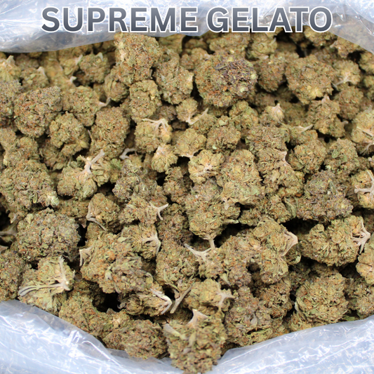 Supreme Gelato Just Arrived To Cheap THCA Flower Station!