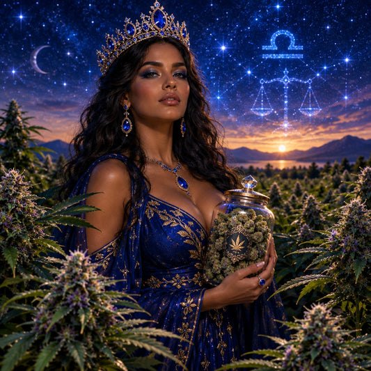 Meet Sapphire:  The Charming THCA Queen Libra!
