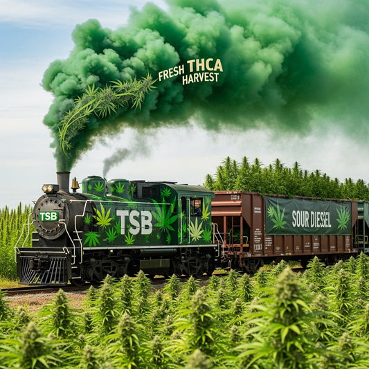 Sour Diesel Added To The TSB THCA Fresh Harvest Train!
