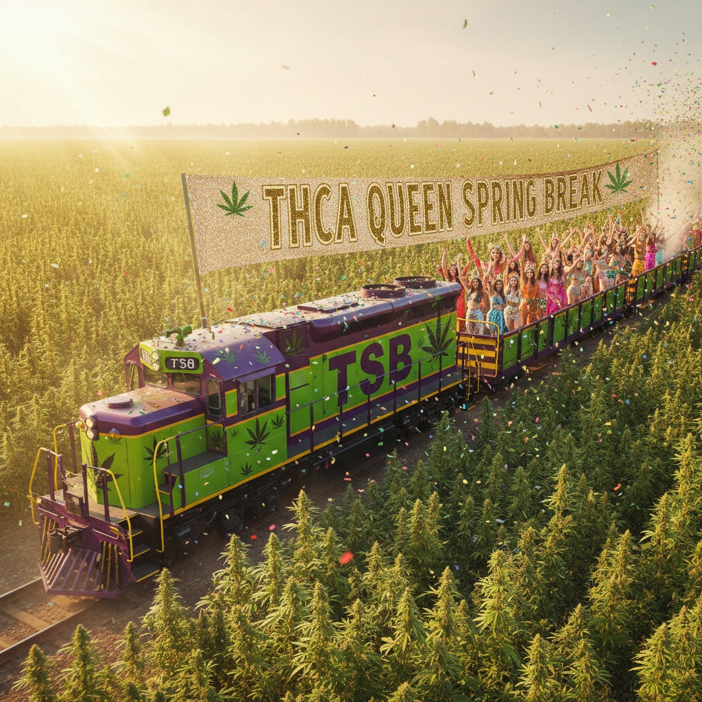 All Aboard TSB's THCA Queen Spring Break Train!