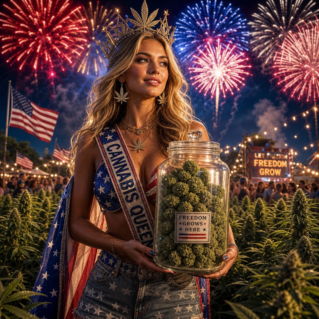 Celebrate July 4th With America's THCA Queen Summer + New TSB Bags!