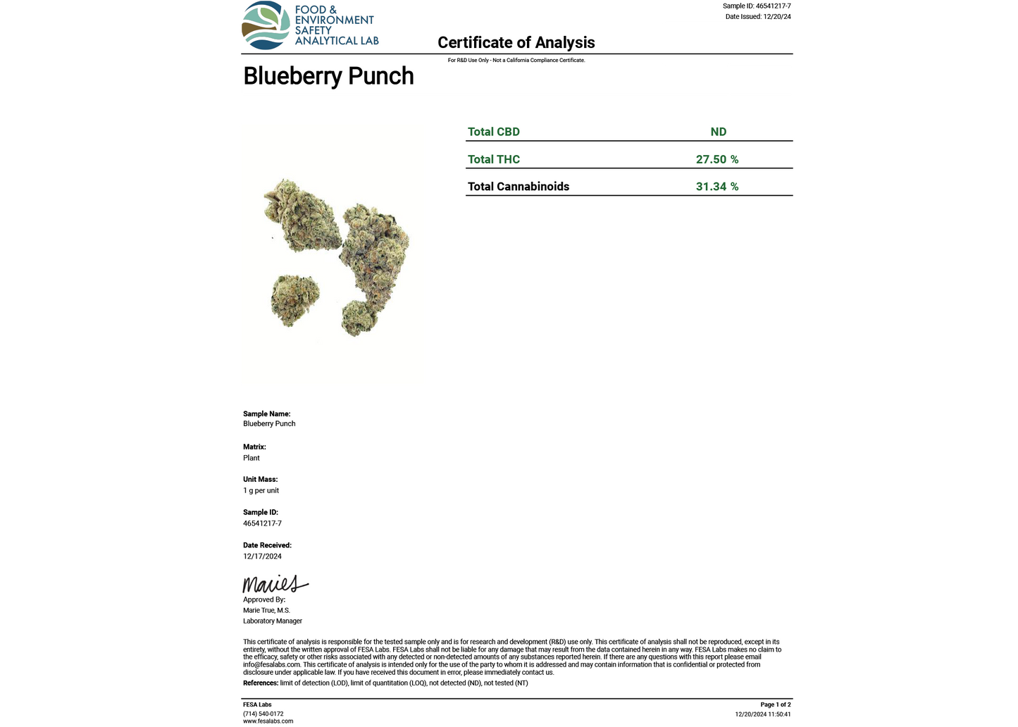 Cheap THCA Flower Pound