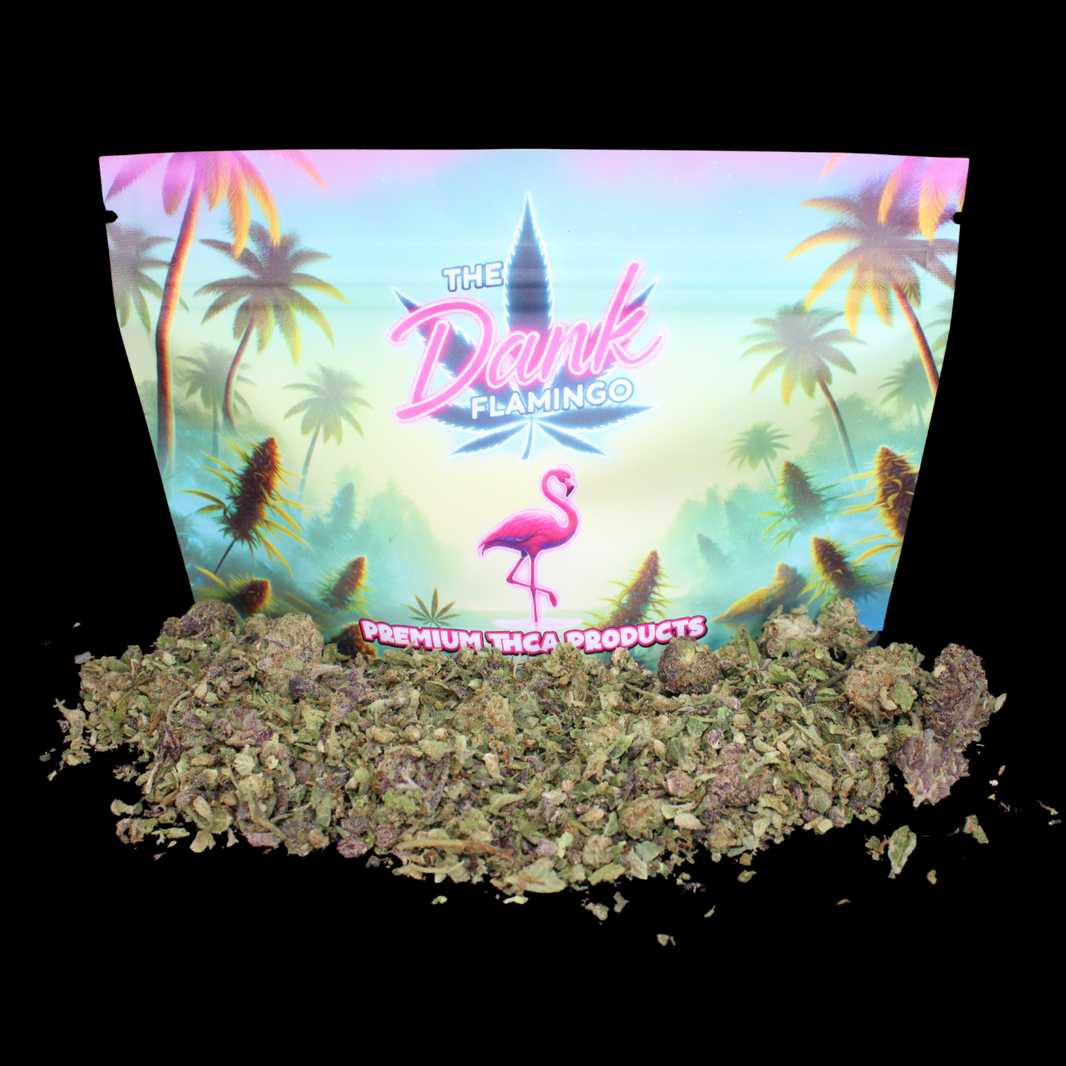 The Dank Flamingo 🦩 – THCA Small Buds