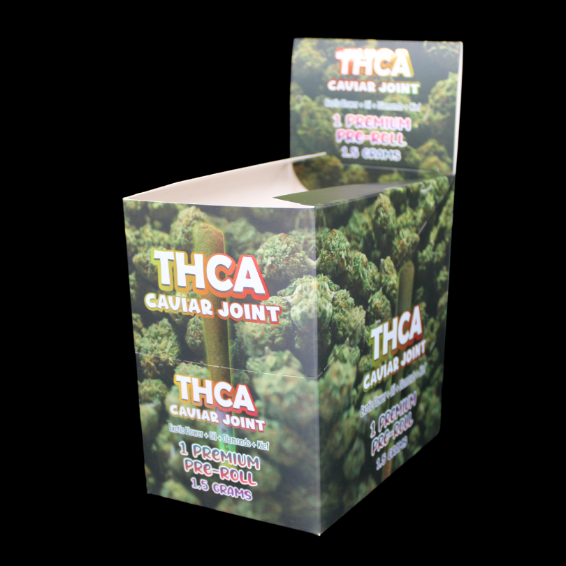 THCA Caviar Joint Display Box